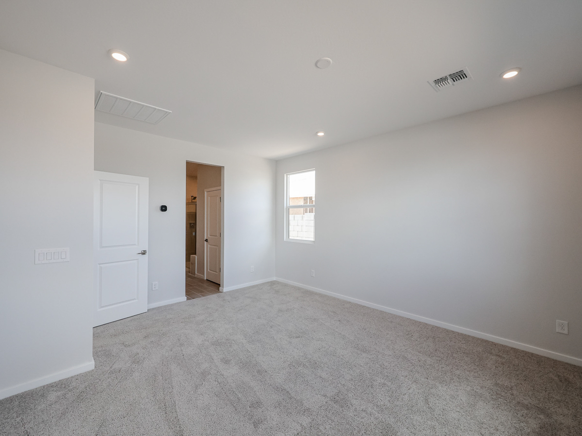 A room with white walls.