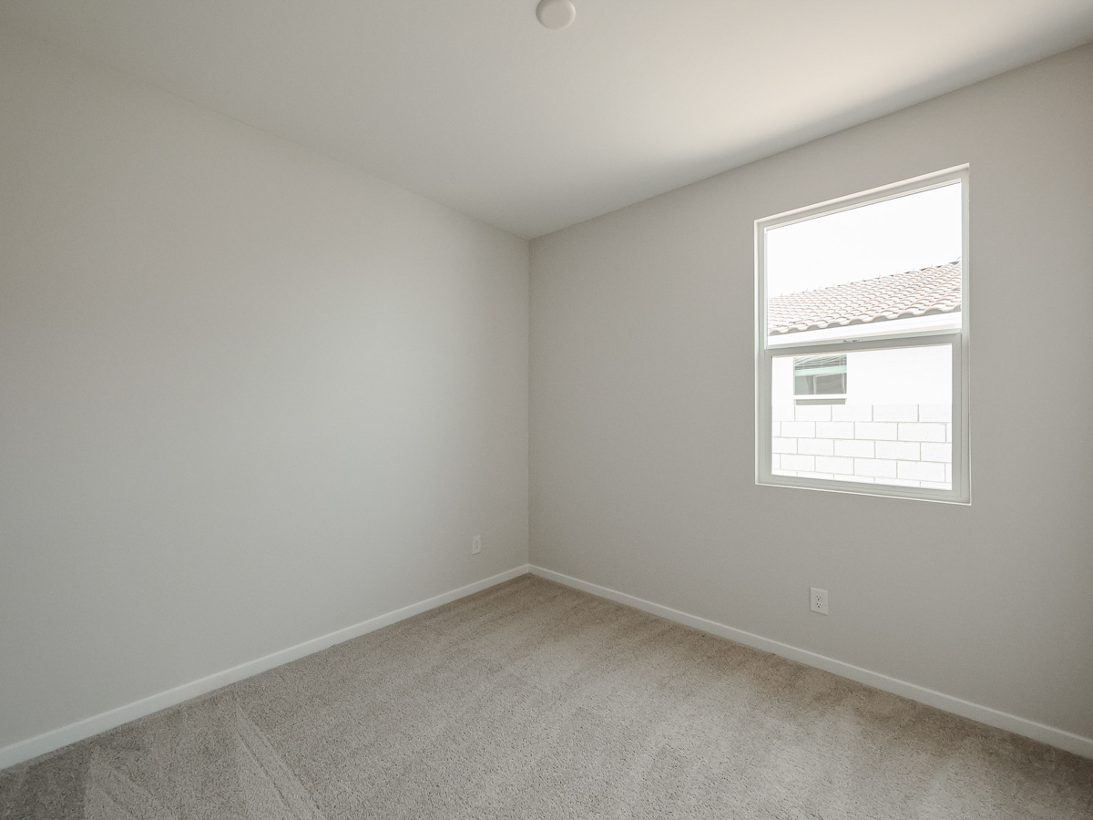 A room with a window.