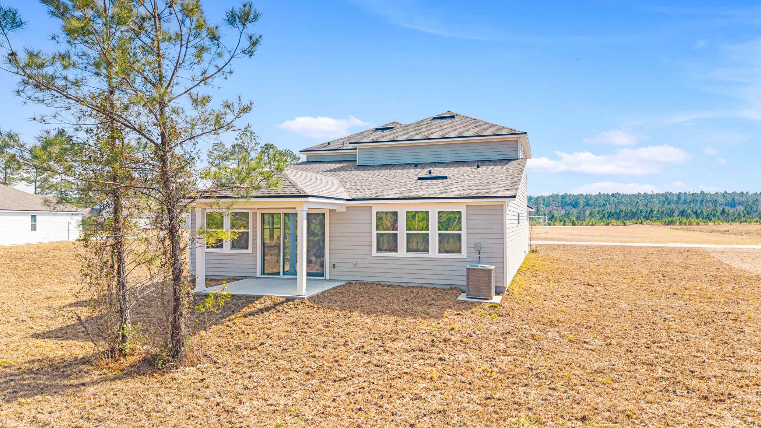Lot 533 Rear Exterior with Covered Patio at NorthShore