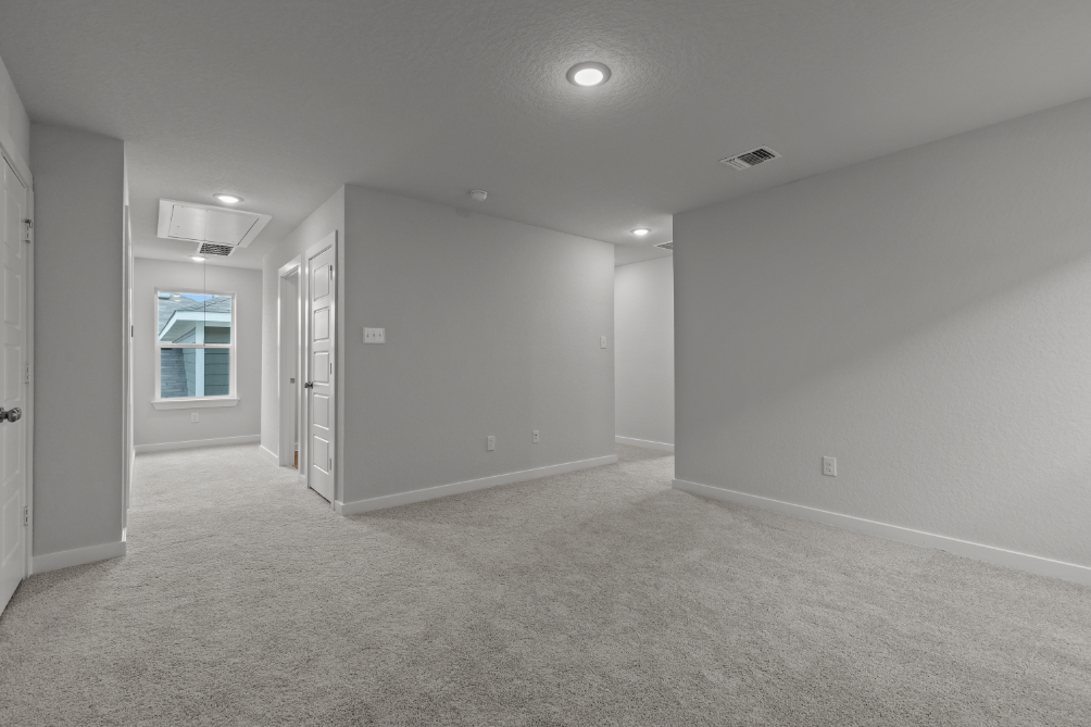 A room with white walls.